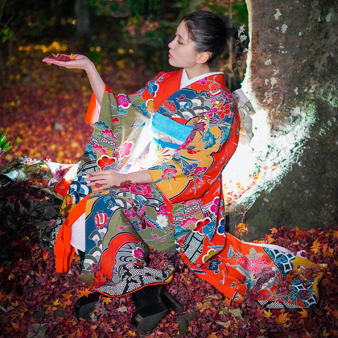 Rental Kimono Ume Luv