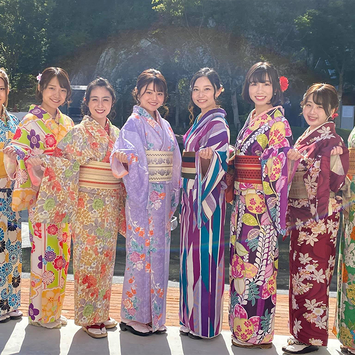 Rental Kimono Ume Luv