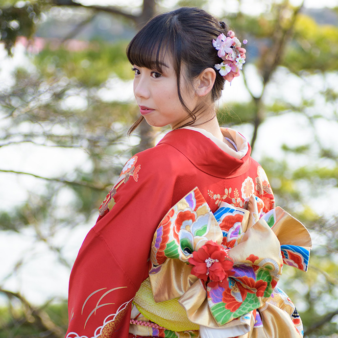 Rental Kimono Ume Luv